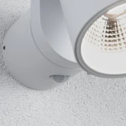 Paulmann LED-Außenwandleuchte Cuff, Sensor, weiß