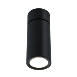 Paulmann LED-Deckenlampe Turnal Coin schwarz Metall 2.700 K