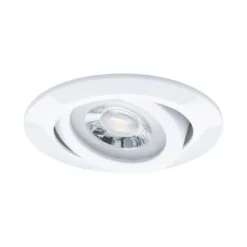 Paulmann LED-Einbauleuchte, weiß, Ø 8 cm, 4,8 W, 20er-Set