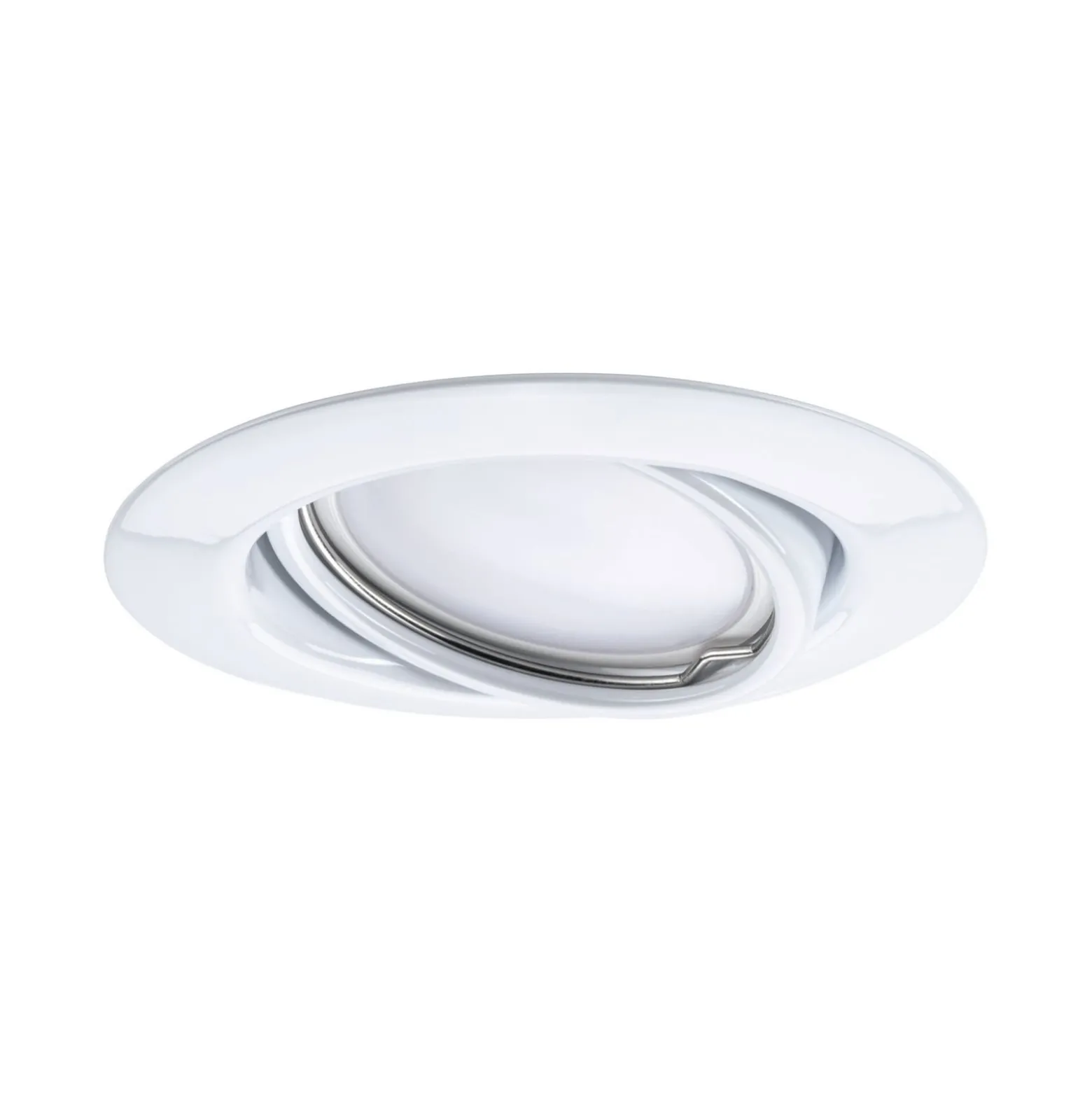 Paulmann LED-Einbauspot Base Coin weiß ein/aus, 3 Stk. 3000K