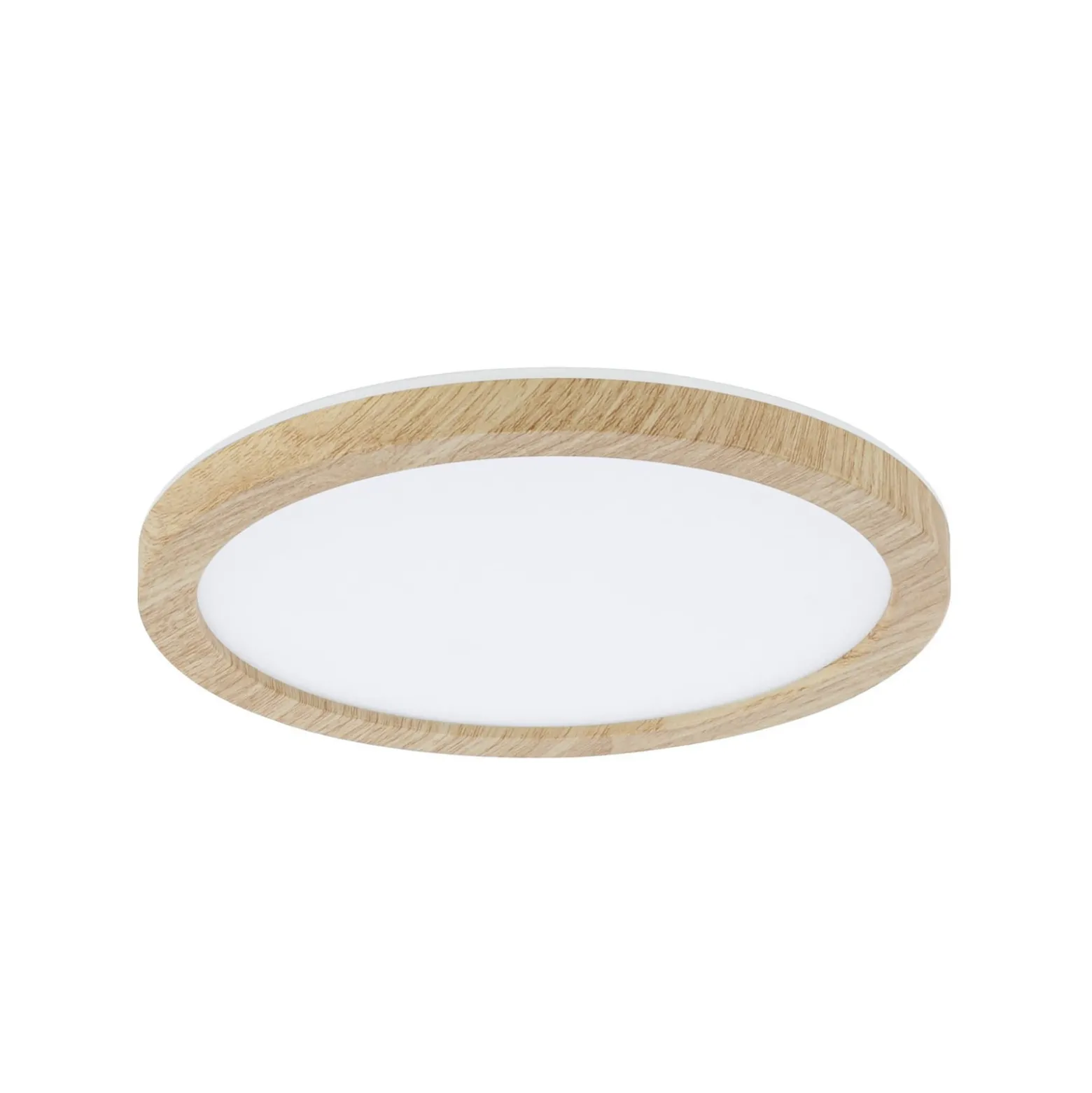 Paulmann LED-Panel Atria Shine Ø19cm holz IP44 3000K an/aus