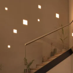 Paulmann LED-Panel Veluna 3.000K eckig 7,5 cm