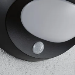 Paulmann LED-Solar-Außenwandlampe Sorova, Sensor, anthrazit