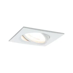 Paulmann LED-Spot Nova Coin eckig dimmbar weiß matt 2.700 K