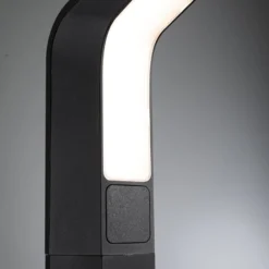 Paulmann LED-Wegeleuchte Merano, Sensor, Alu, anthrazit
