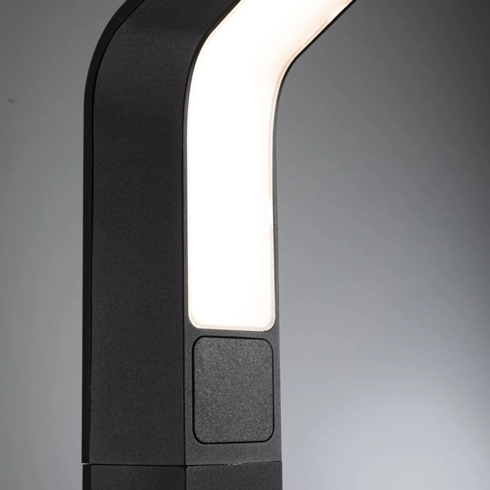 Paulmann LED-Wegeleuchte Merano, Sensor, Alu, anthrazit