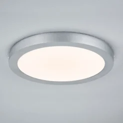 Paulmann Lunar LED-Panel, rund, Ø 30 cm, chrom