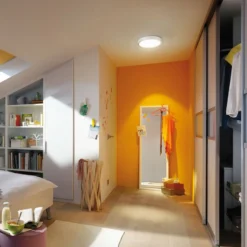 Paulmann Lunar LED-Panel, rund, Ø 30 cm, weiß matt