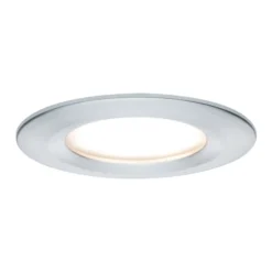 Paulmann Nova LED-Einbauspot 3er rund starr alu