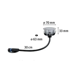 Paulmann Plug & Shine LED-Bodeneinbauspot Floor RGBW ZigBee