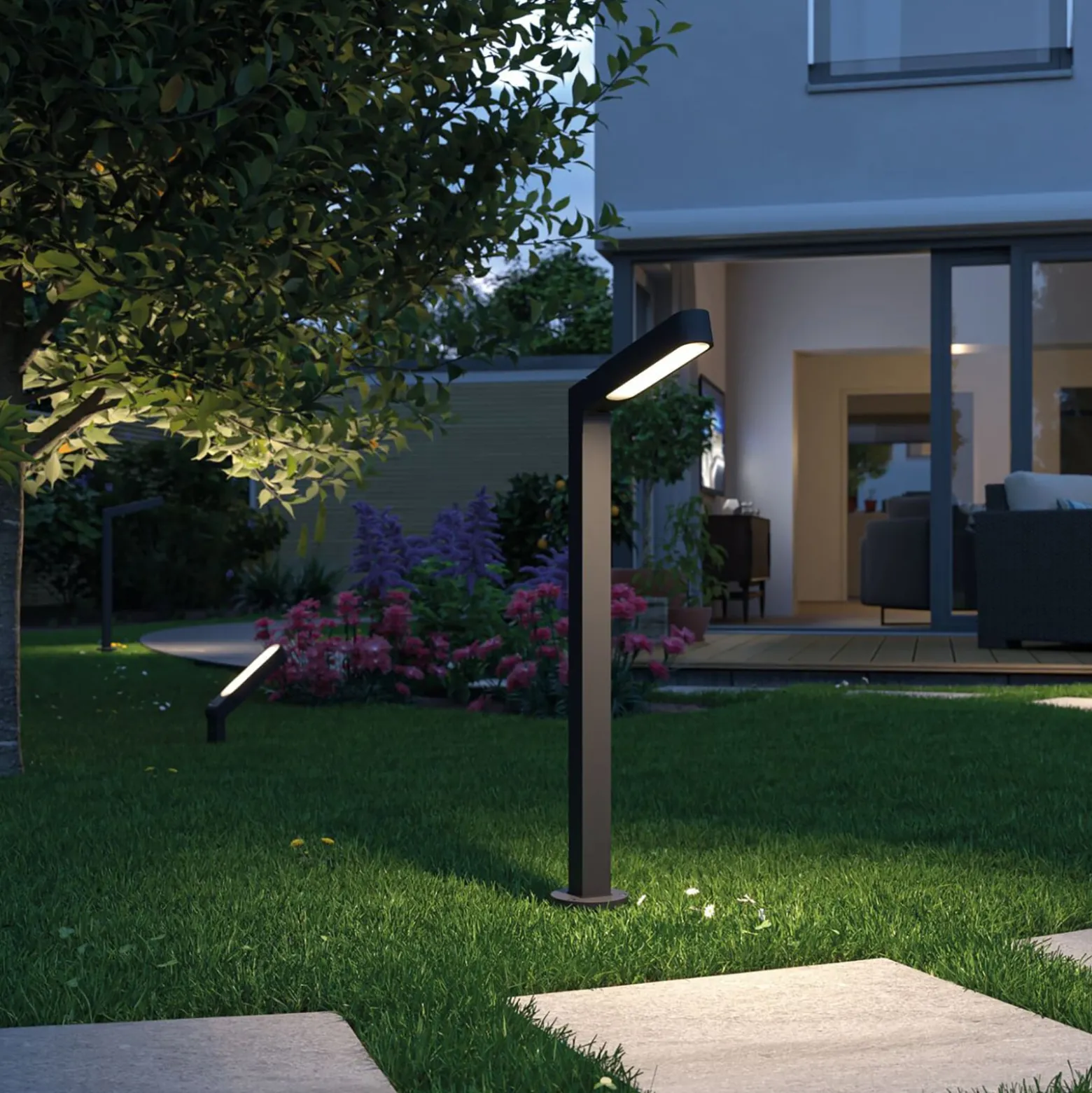 Paulmann Plug & Shine LED-Wegelampe Ito, horizontal, IP65