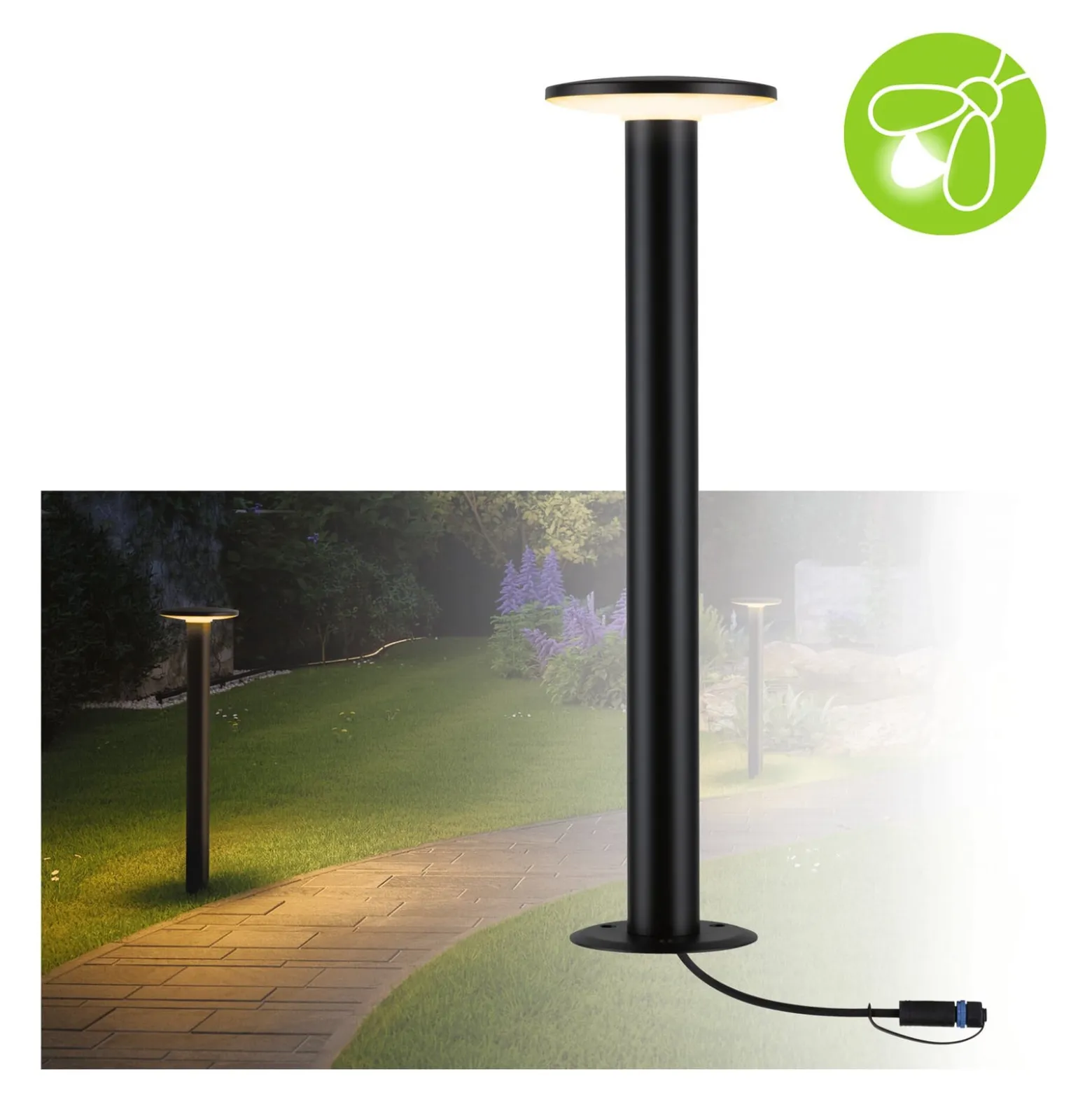 Paulmann Plug & Shine Plate LED-Wegeleuchte 2.200K