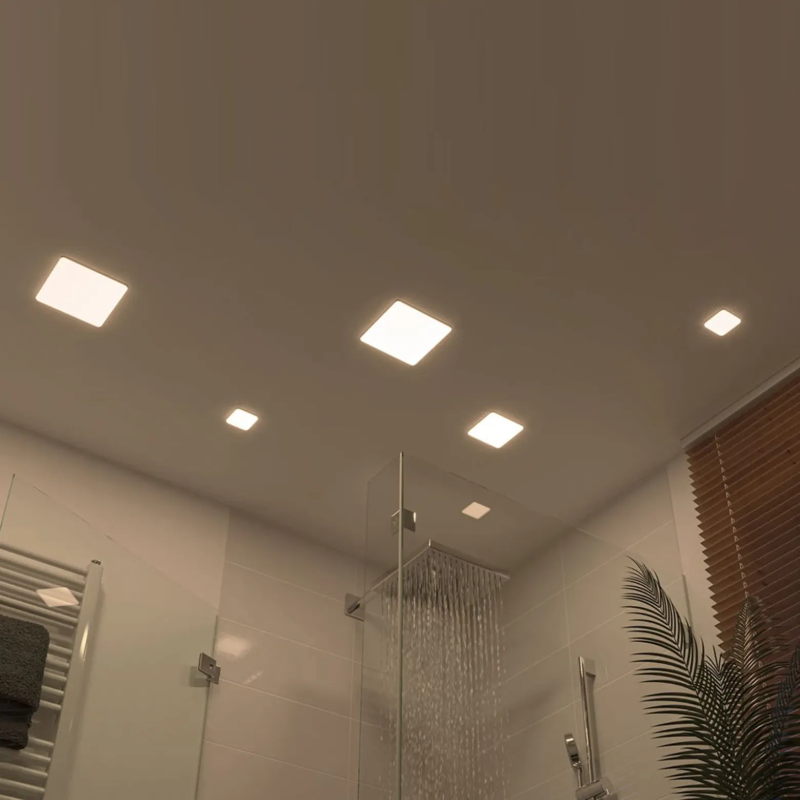 Paulmann Veluna LED-Einbauleuchte 4.000K 18,5x18,5