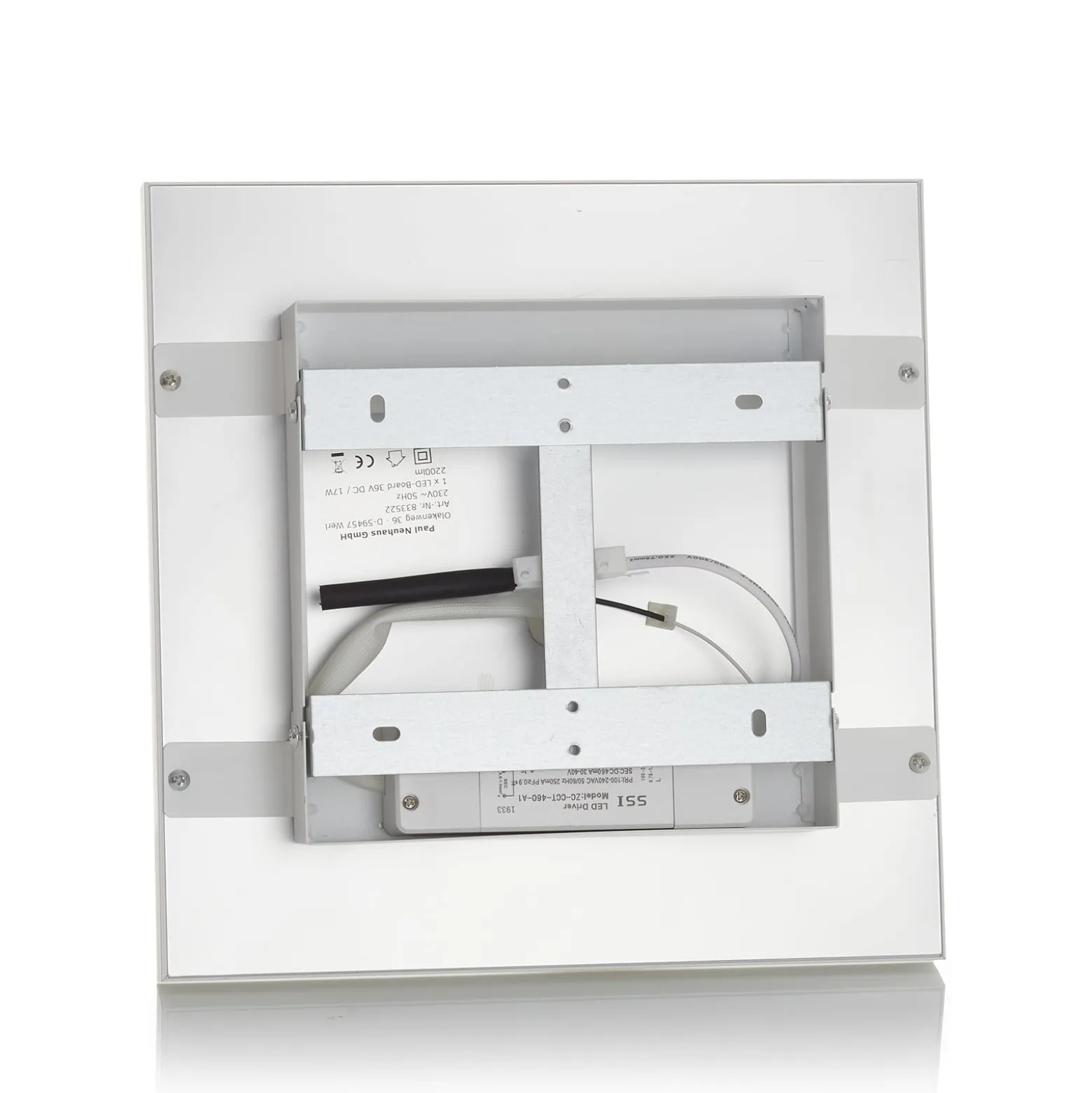 Paul Neuhaus Frameless Deckenleuchte CCT 30x30cm