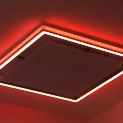 Paul Neuhaus Helix LED-Deckenleuchte Quadrat 50cm