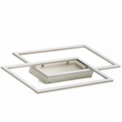 Paul Neuhaus LED-Deckenlampe Inigo, 54 cm, 2-flg., dimmbar