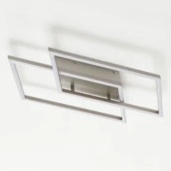 Paul Neuhaus LED-Deckenlampe Inigo, 54 cm, 2-flg., dimmbar