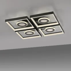 Paul Neuhaus LED-Deckenlampe Traforo, 53 cm, CCT, dimmbar