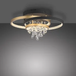 Paul Neuhaus LED-Deckenlampe Rotazo, Glas, CCT, dimmbar