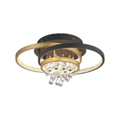 Paul Neuhaus LED-Deckenlampe Rotazo, Glas, CCT, dimmbar
