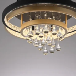 Paul Neuhaus LED-Deckenlampe Rotazo, Glas, CCT, dimmbar
