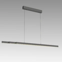 Paul Neuhaus LED-Hängelampe Adriana Comfort Lift, grau, CCT