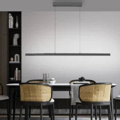 Paul Neuhaus LED-Hängelampe Adriana Comfort Lift, grau, CCT