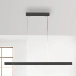 Paul Neuhaus LED-Hängelampe Adriana Square, grau, up/down