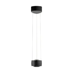 Paul Neuhaus LED-Pendelleuchte Q-Stretto, schwarz, Ø 14,5cm