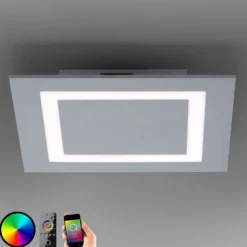 Paul Neuhaus Q-MIRAN LED-Deckenleuchte, 30x30 cm