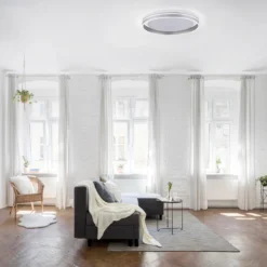 Paul Neuhaus Q-VITO LED-Deckenlampe 59cm stahl