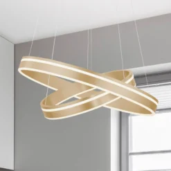Paul Neuhaus Q-VITO LED-Pendelleuchte, 2 Ringe