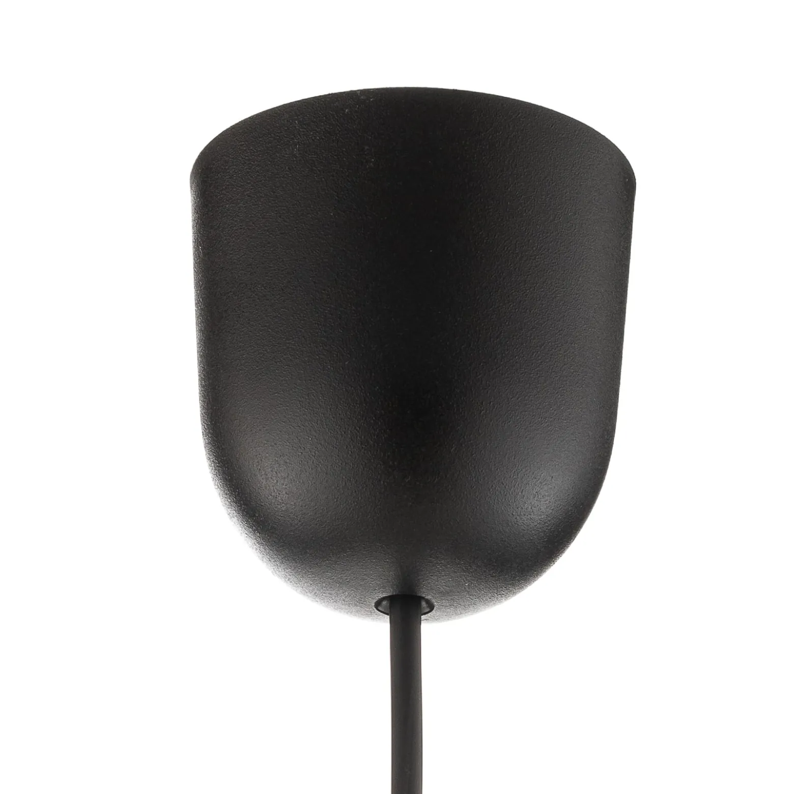 Pendellampe Agat schwarz, einflammig