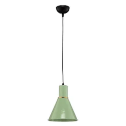 Pendelleuchte AV-4106-M22-GREEN in zartem Grün