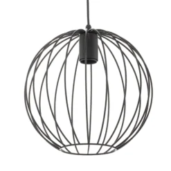 Pendelleuchte Cumera mit Käfigschirm, Ø 30cm