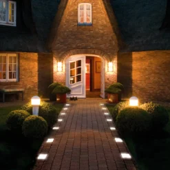 Pflasterstein Light Stone Beton mit LED 8 cm