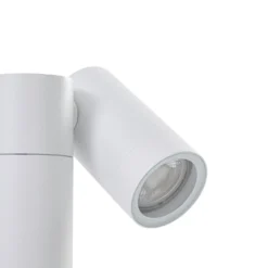 Prios Erdspießstrahler Tulimar, 1-flg., weiß, IP65