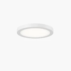 Prios LED-Deckenlampe Aureka, Bewegungsmelder, Ø 23 cm, weiß