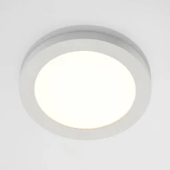 Prios LED-Deckenlampe Aureka, 2er-Set, Sensor, Ø 23 cm, weiß