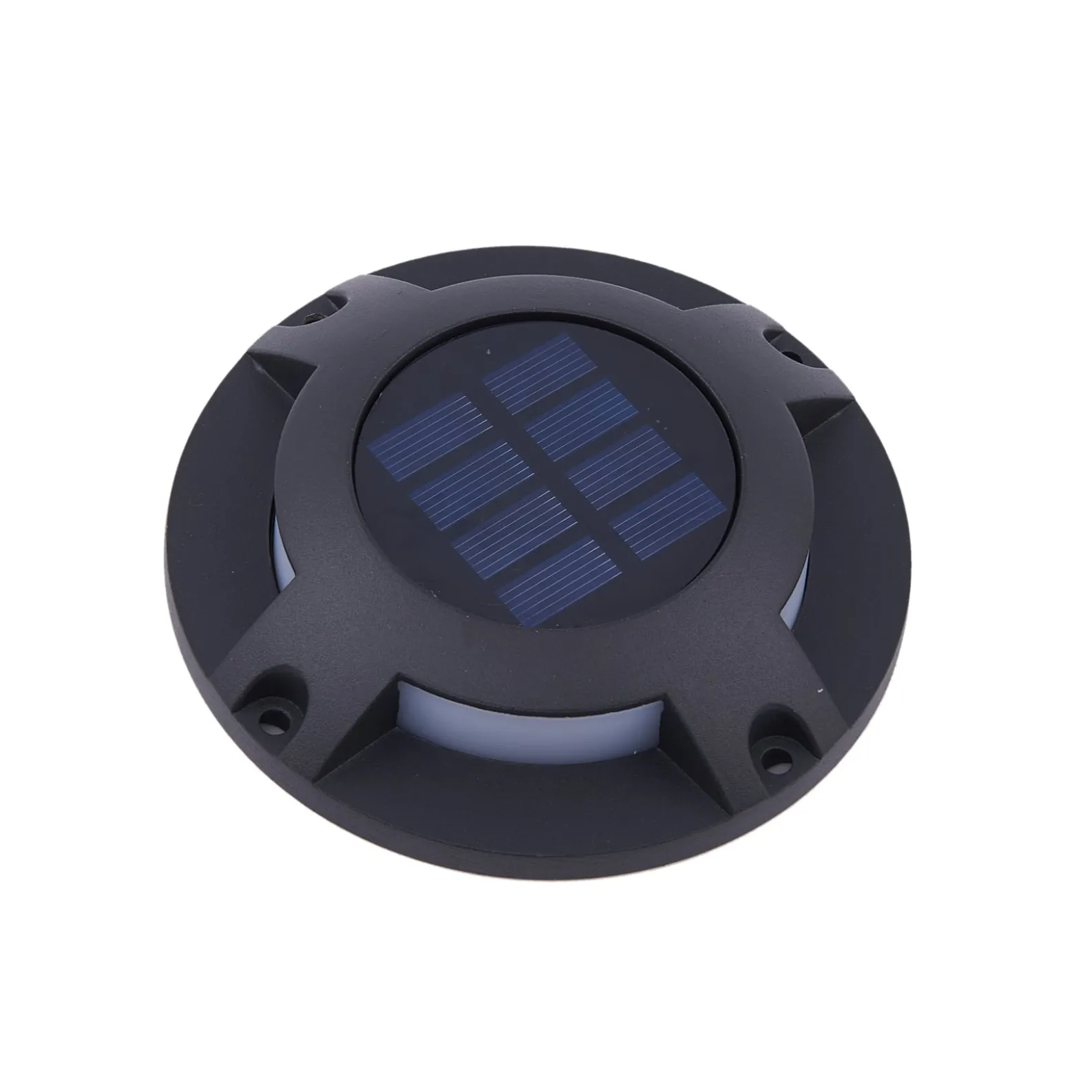 Prios LED-Solar-Bodenstrahler Selius, anthrazit, IP67