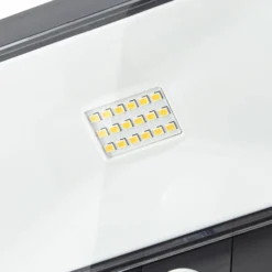Prios LED-Solar-Wegelampe Tarlson, eckig, anthrazit, Sensor
