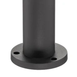 Prios Sockelleuchte Tulimar, 45cm, anthrazit 1-flg., Metall