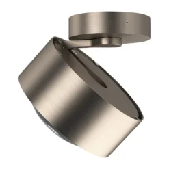 Puk Maxx Move LED-Spot, Linse klar, nickel matt