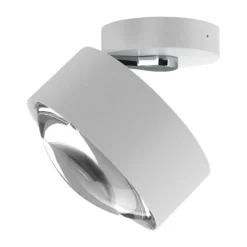Puk Maxx Move LED-Spot, Linse klar, weiß matt