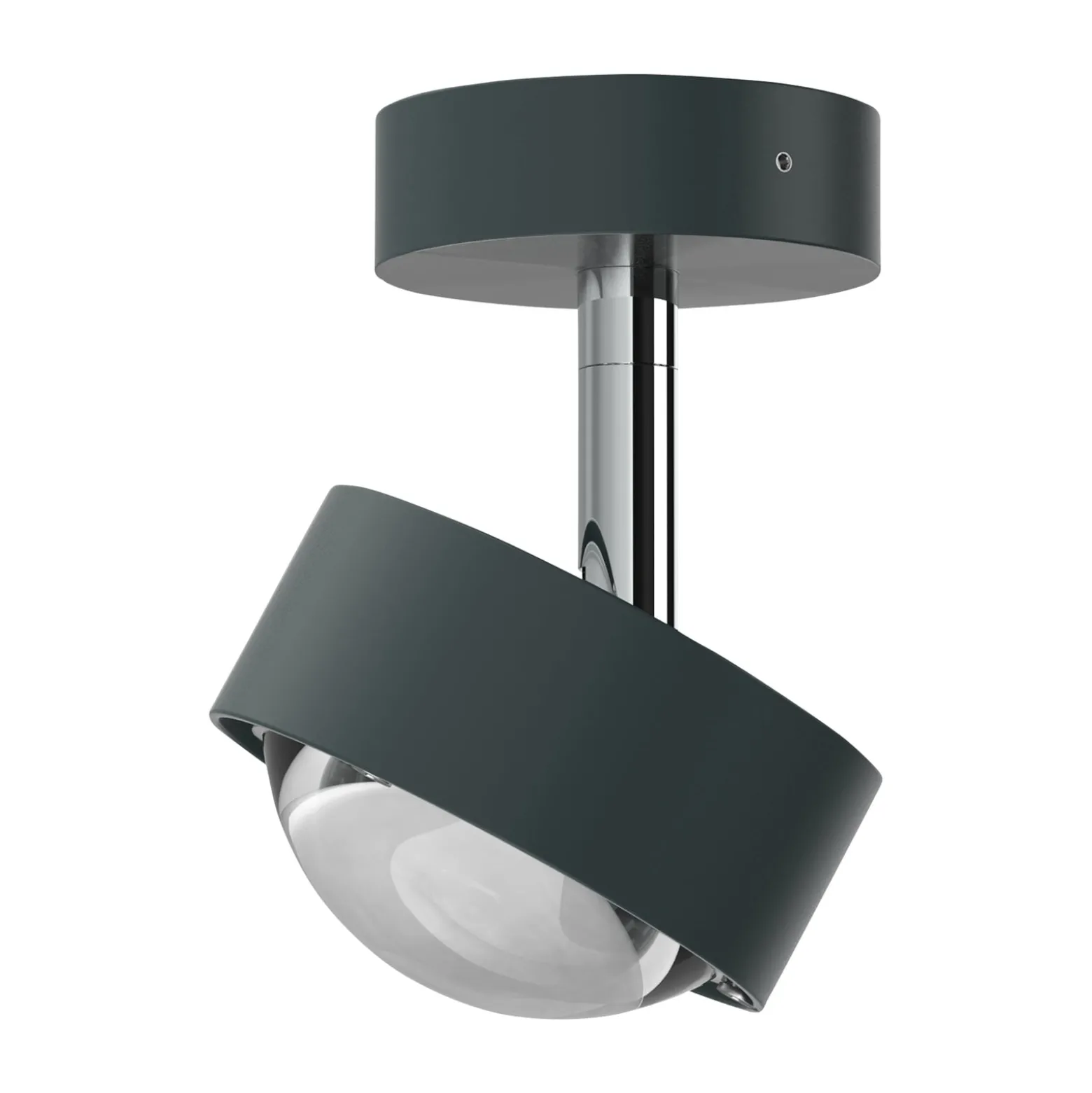 Puk Mini Turn LED-Spot Linse klar 1fl anthrazit