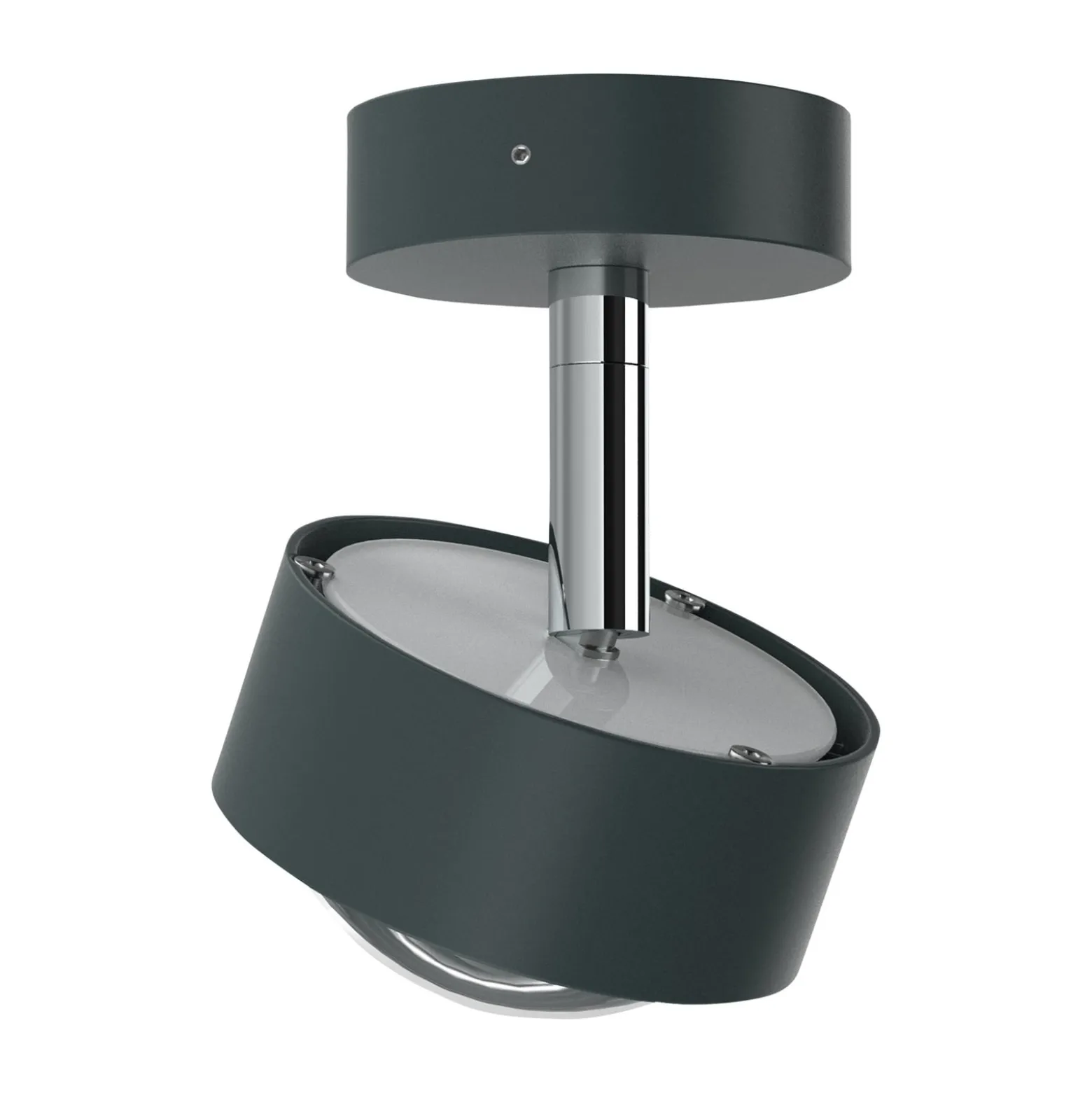 Puk Mini Turn LED-Spot Linse klar 1fl anthrazit