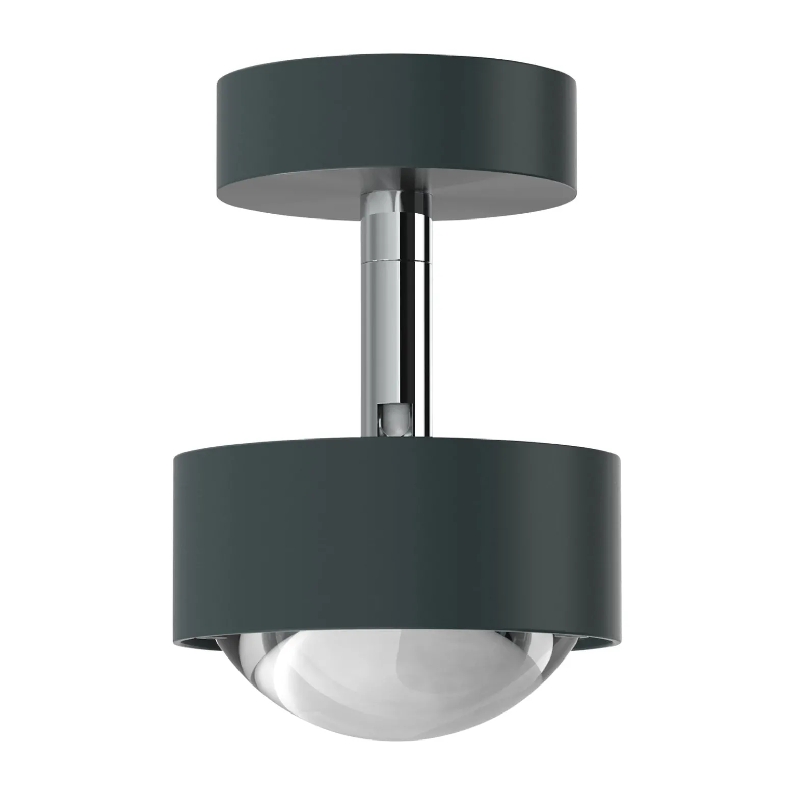 Puk Mini Turn LED-Spot Linse klar 1fl anthrazit