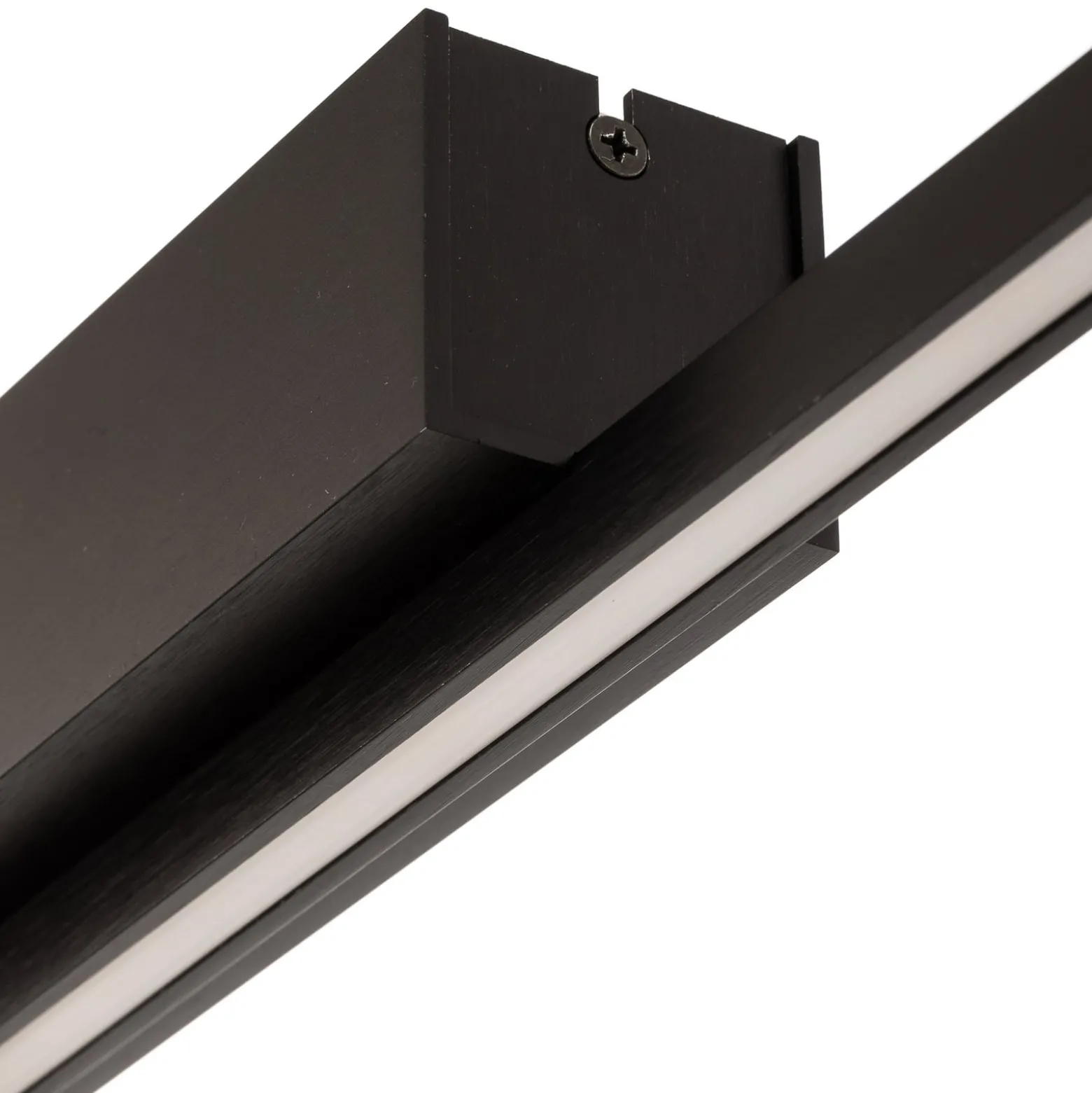 Quitani LED-Deckenleuchte Tolu, schwarz, 118 cm