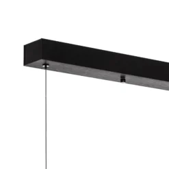 Quitani Lysia LED-Pendel, oxidiert/schwarz, 118 cm