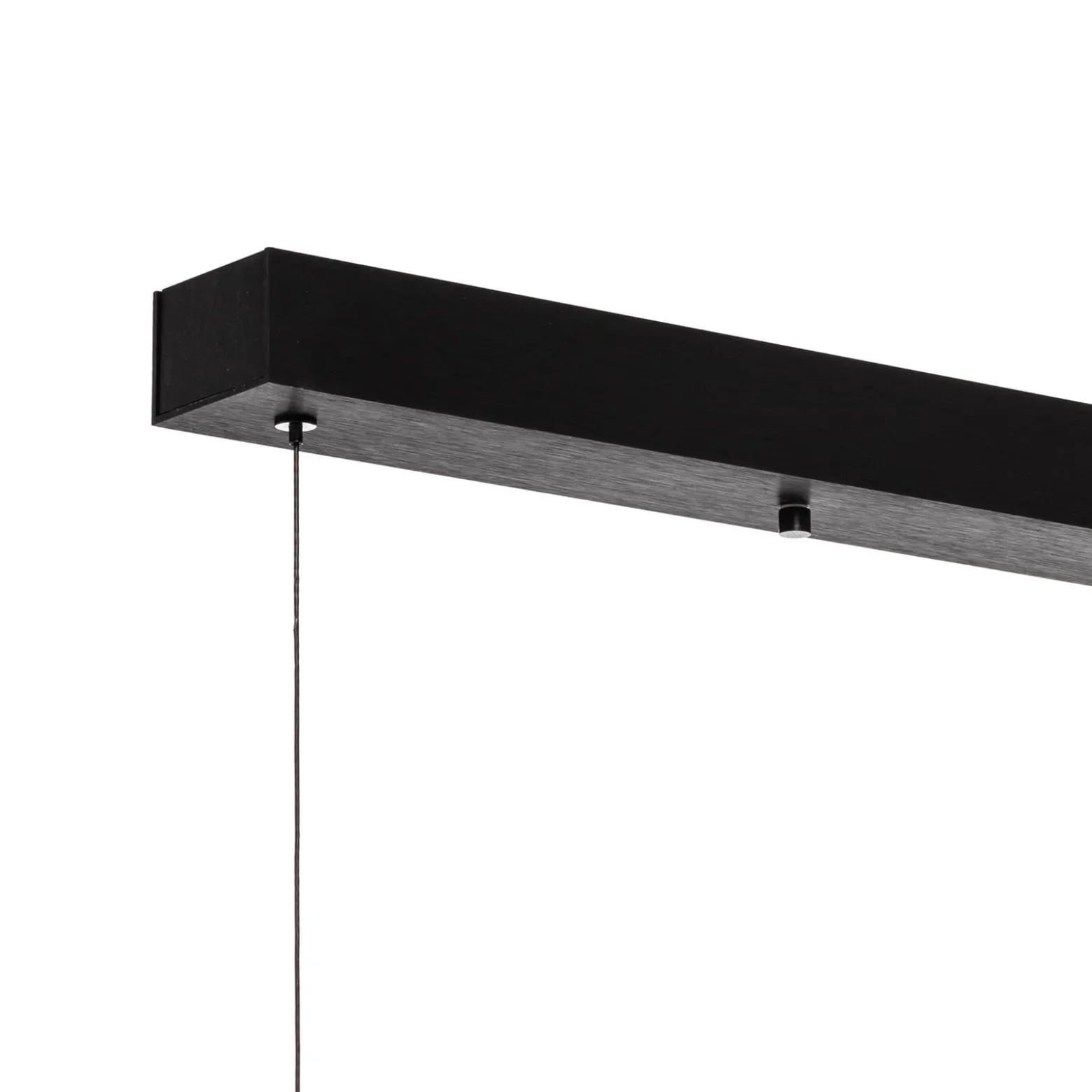 Quitani Lysia LED-Pendel, oxidiert/schwarz, 118 cm